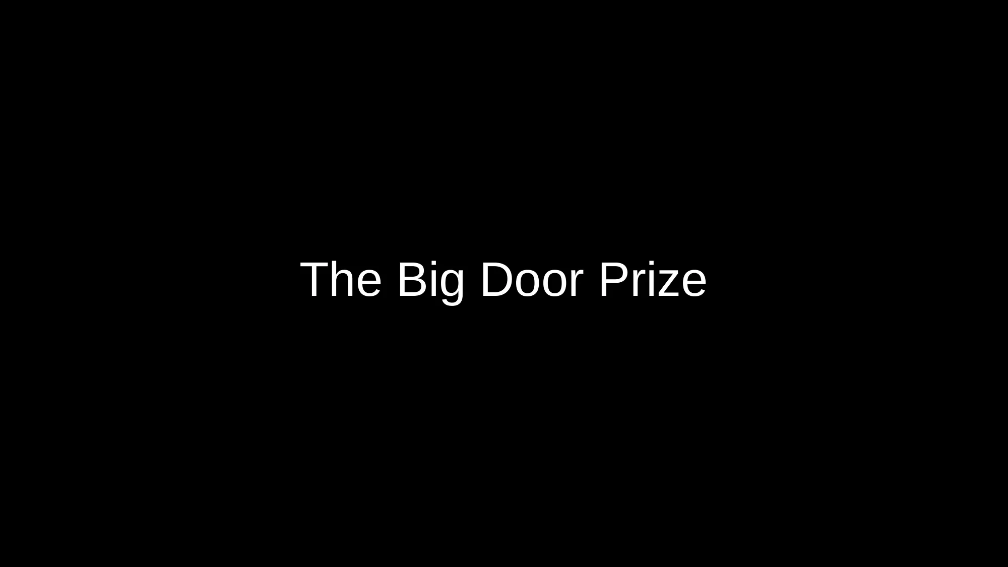 The Big Door Prize