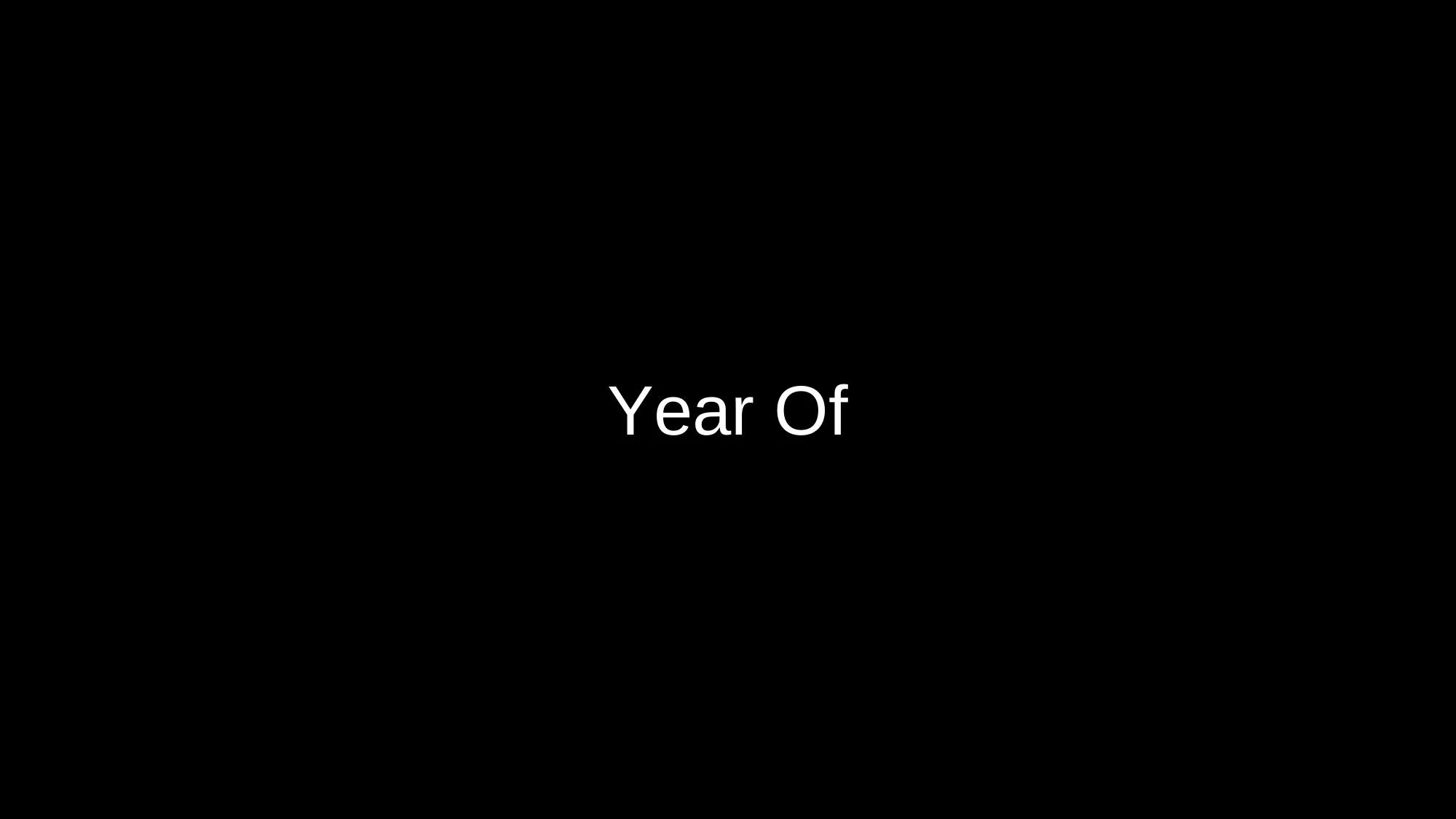 Year Of